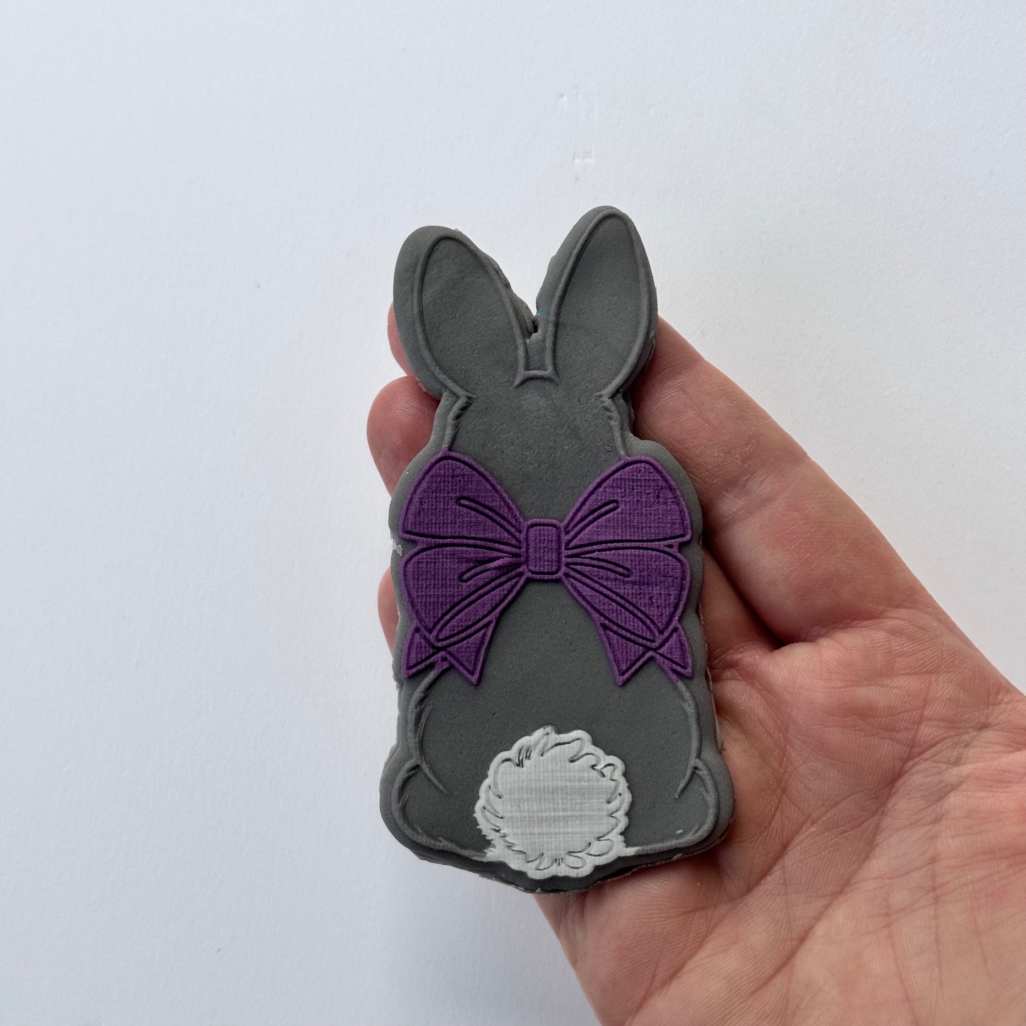 Bunny - debossing + matching cutter - easter