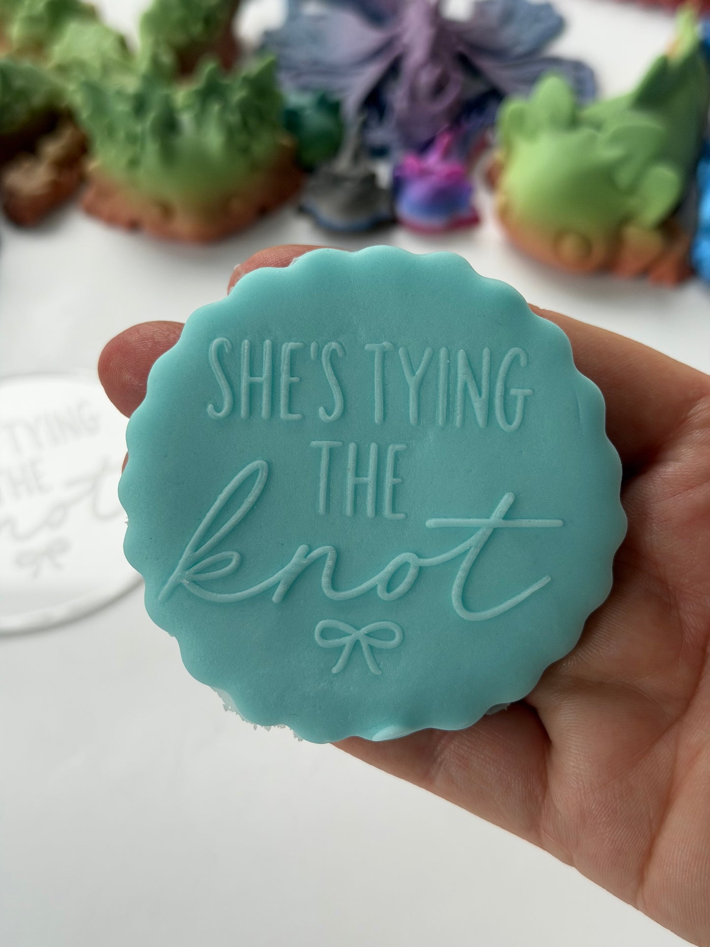 She's Tying The Knot deboss