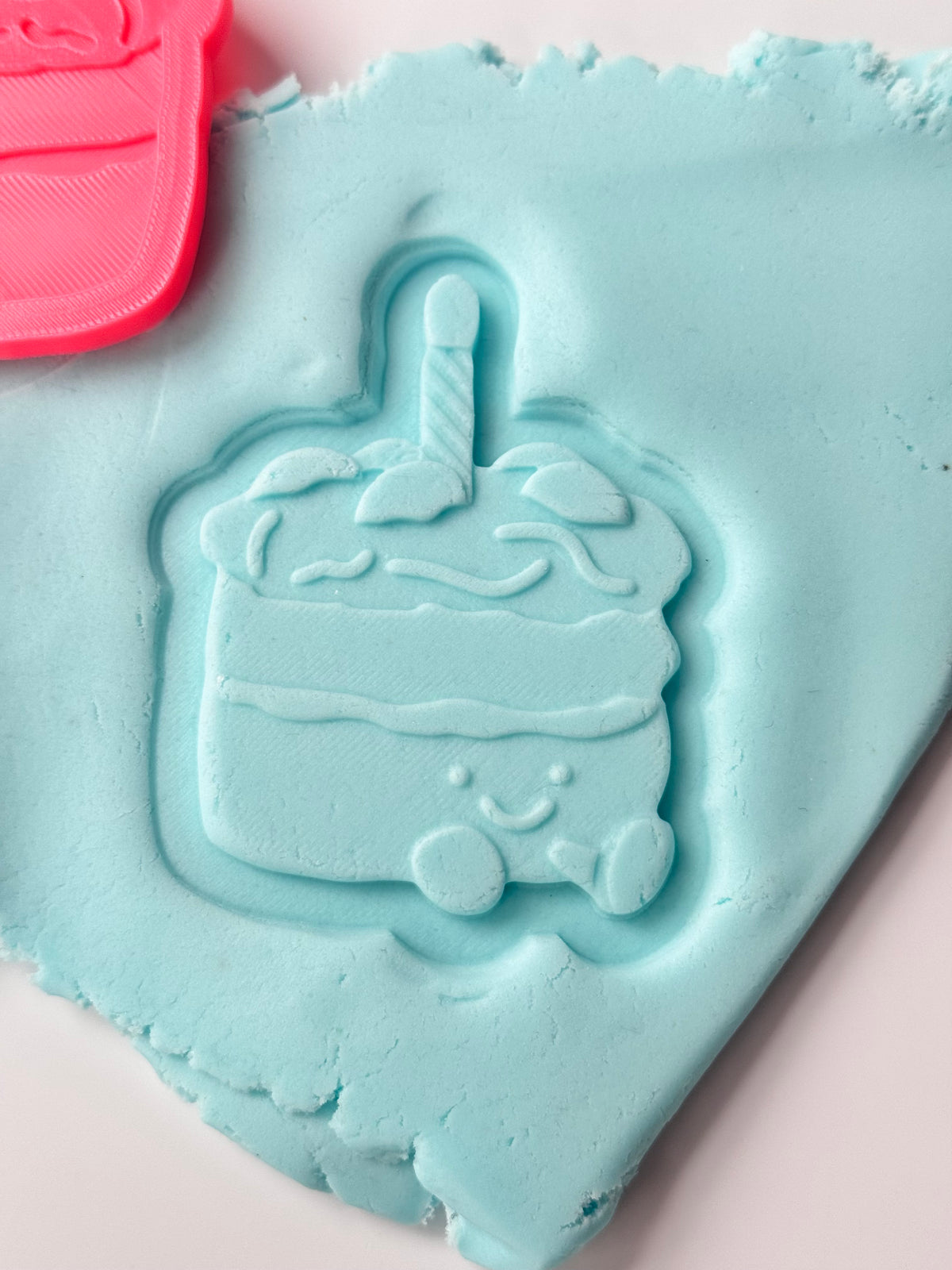 Birthday Cake Character – 3D Deboss Stamp & Cutter - jellycat