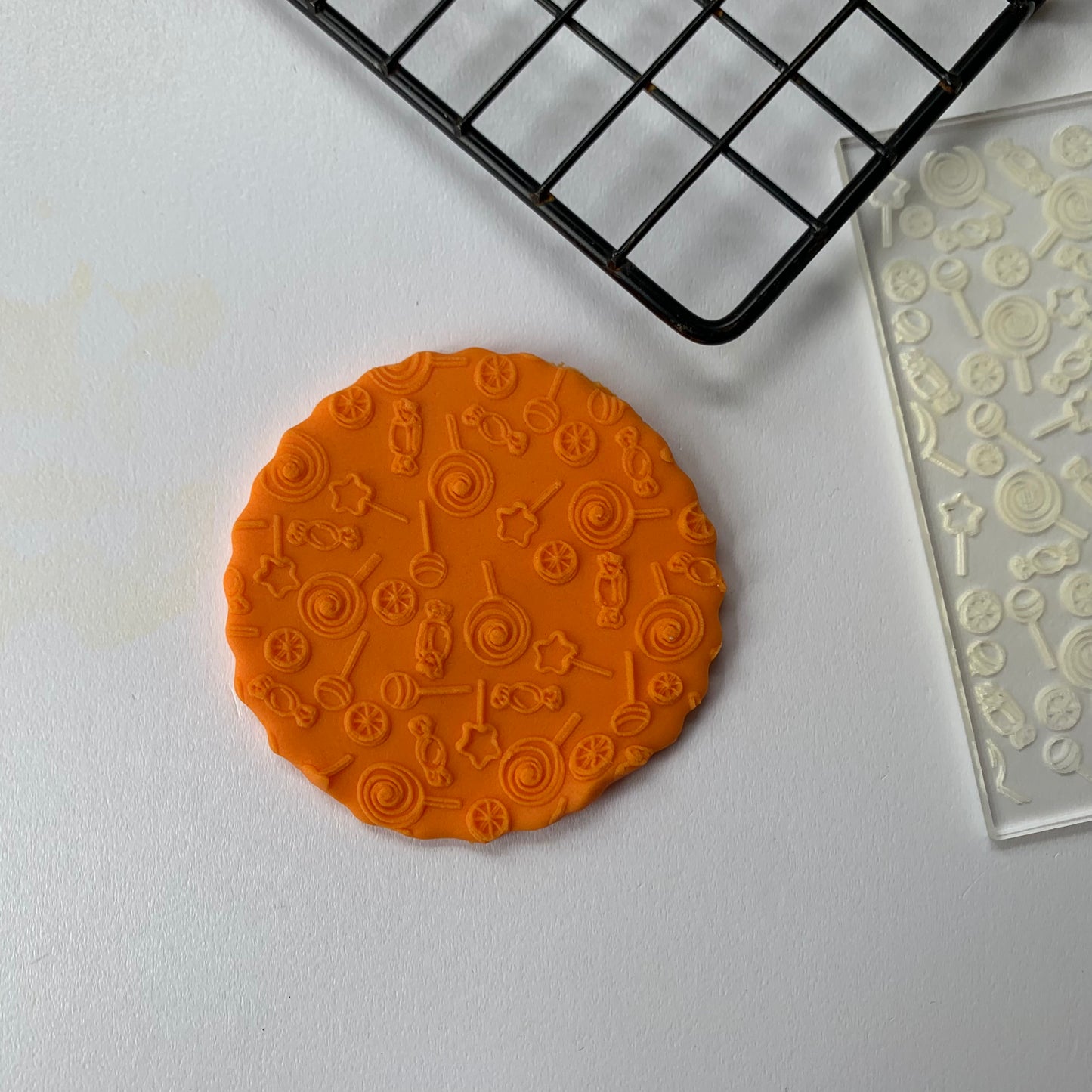 candy sweets - pattern texture Debossing MEG cookie cutters