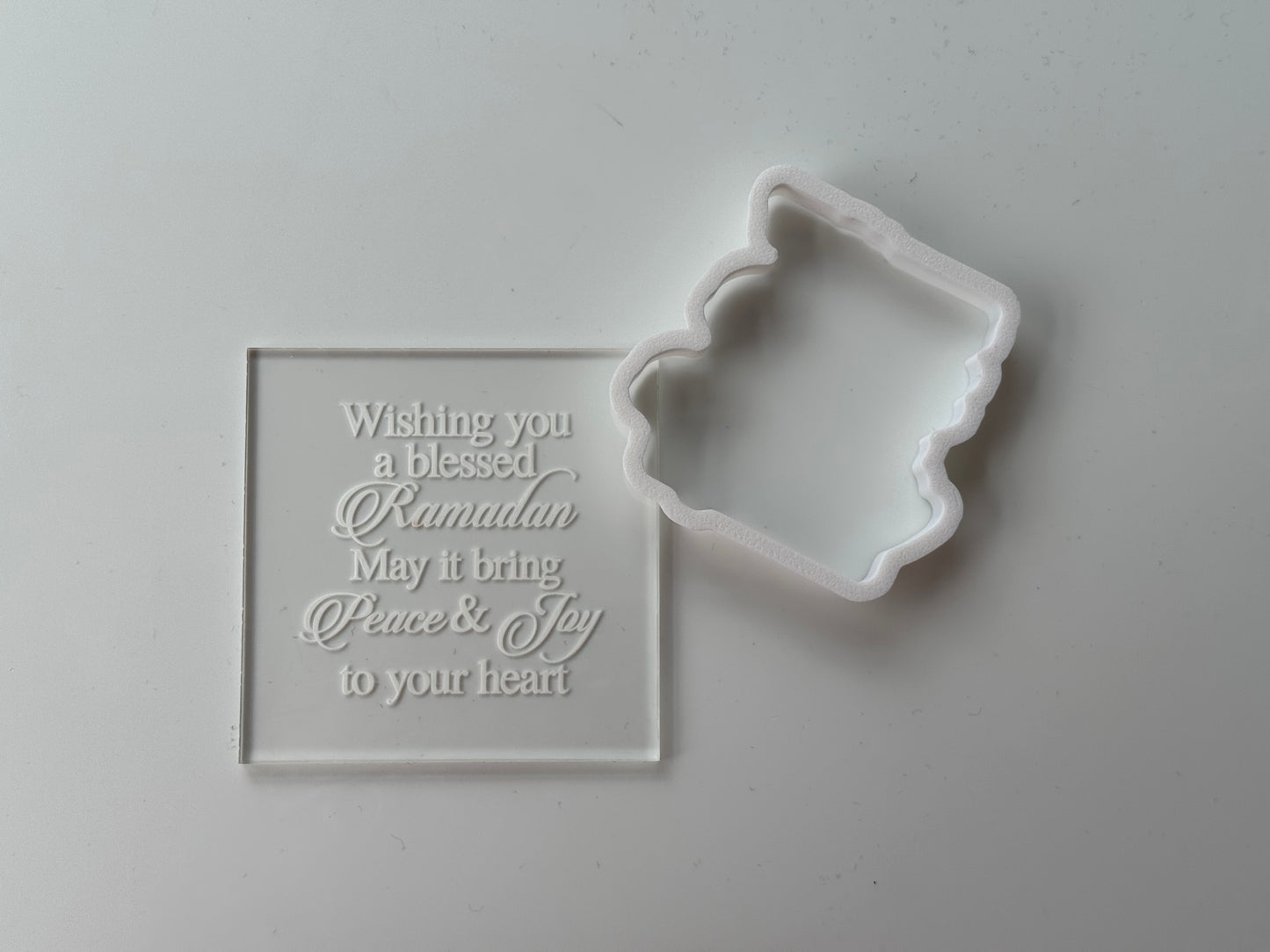 Wishing you - Ramadan / Eid deboss + cutter M1001