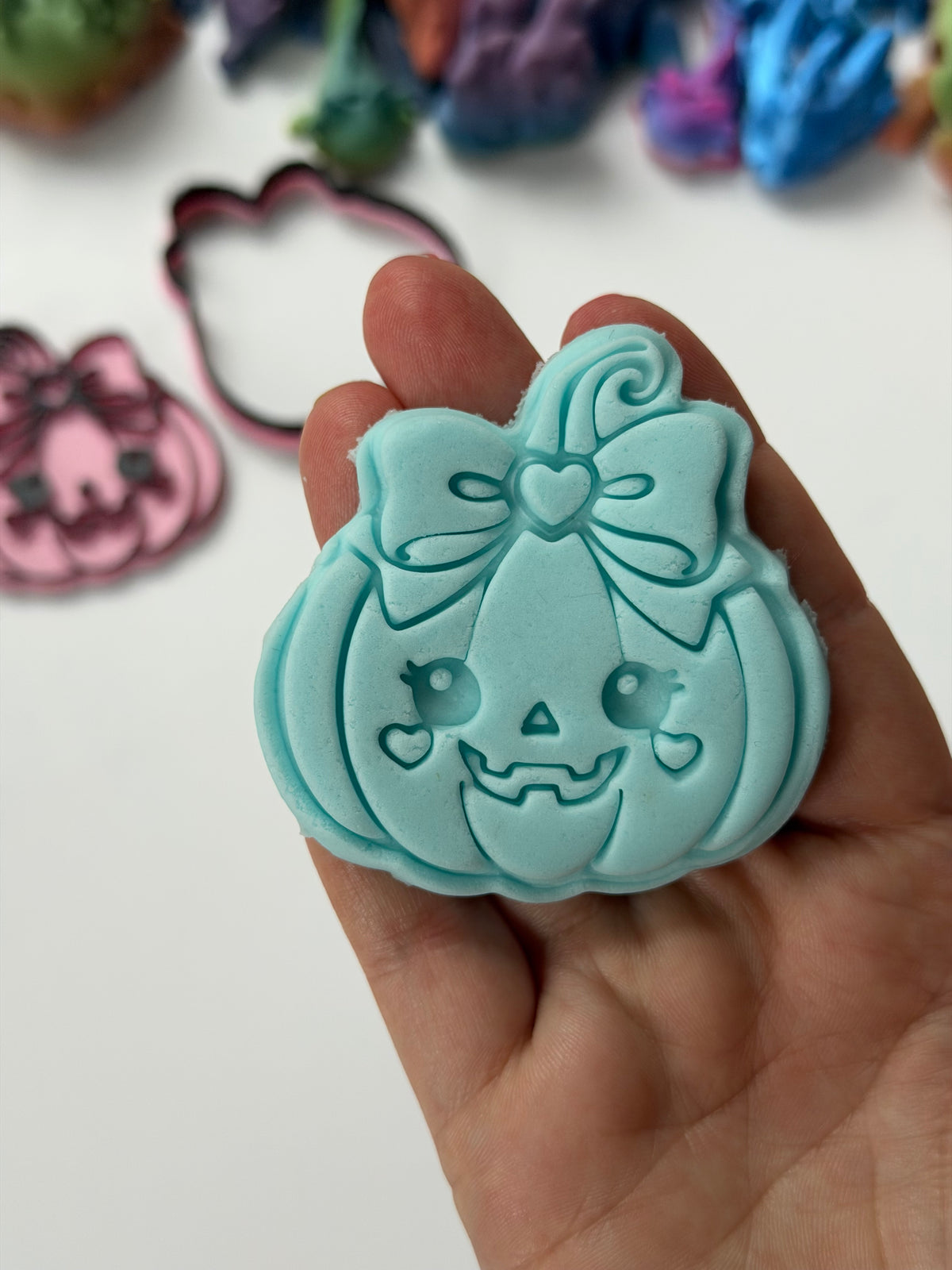 cute pumpkin Halloween cutter and stamp