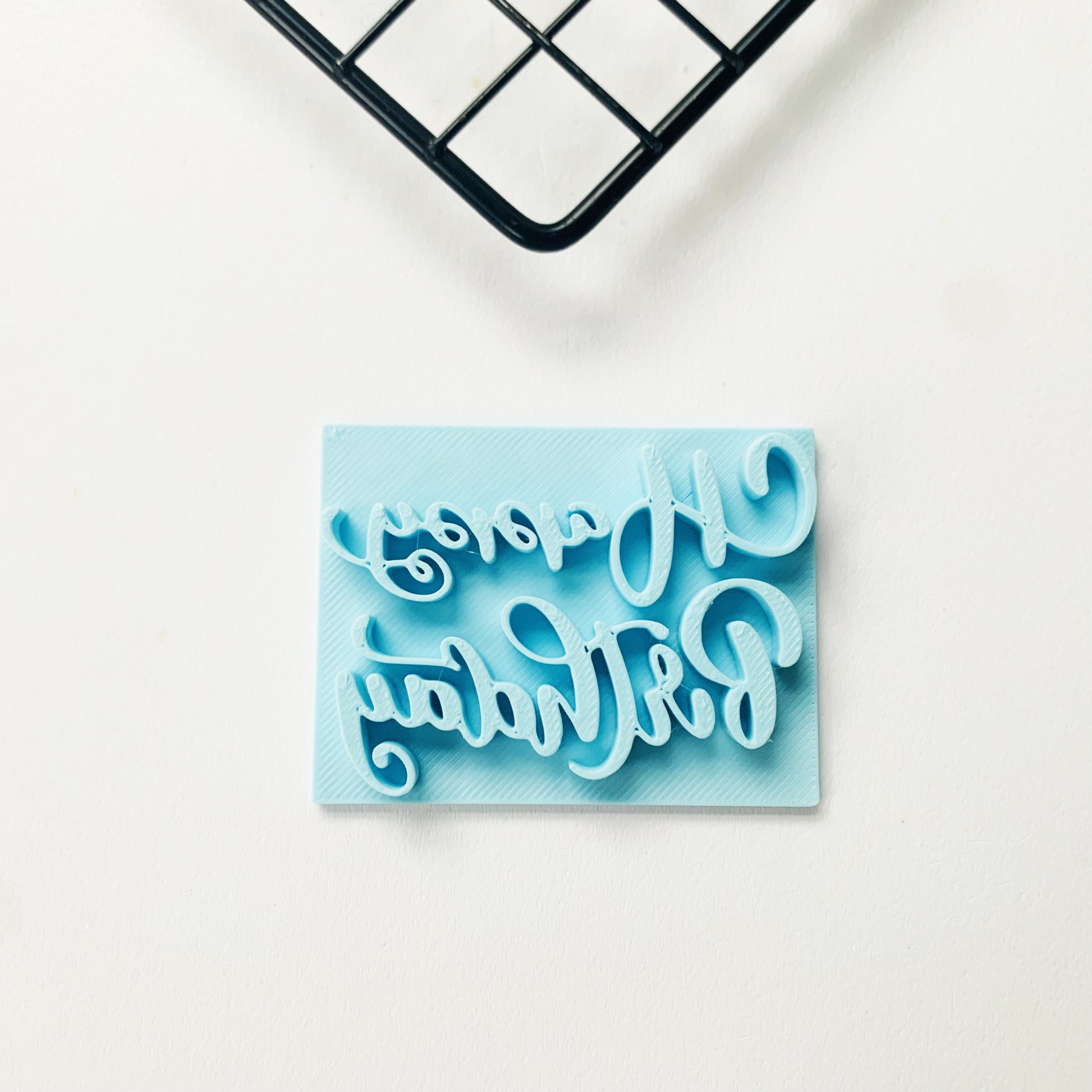 Happy Birthday Embossing - stamp (2) MEG cookie cutters