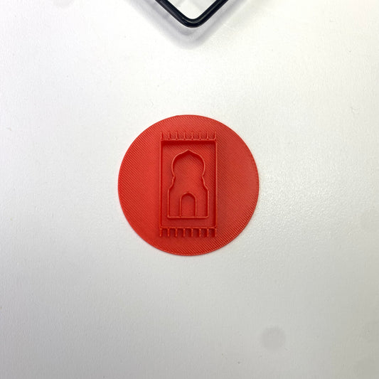 Prayer mat - islamic Embossing - stamp