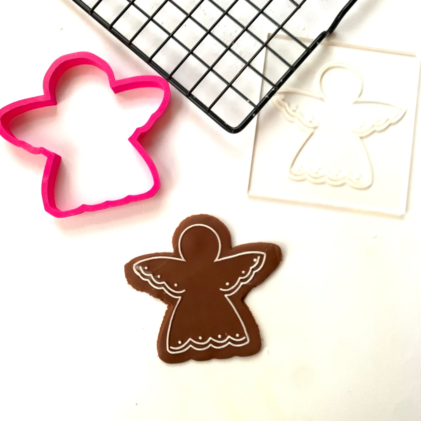 Christmas Angel - cutter + deboss