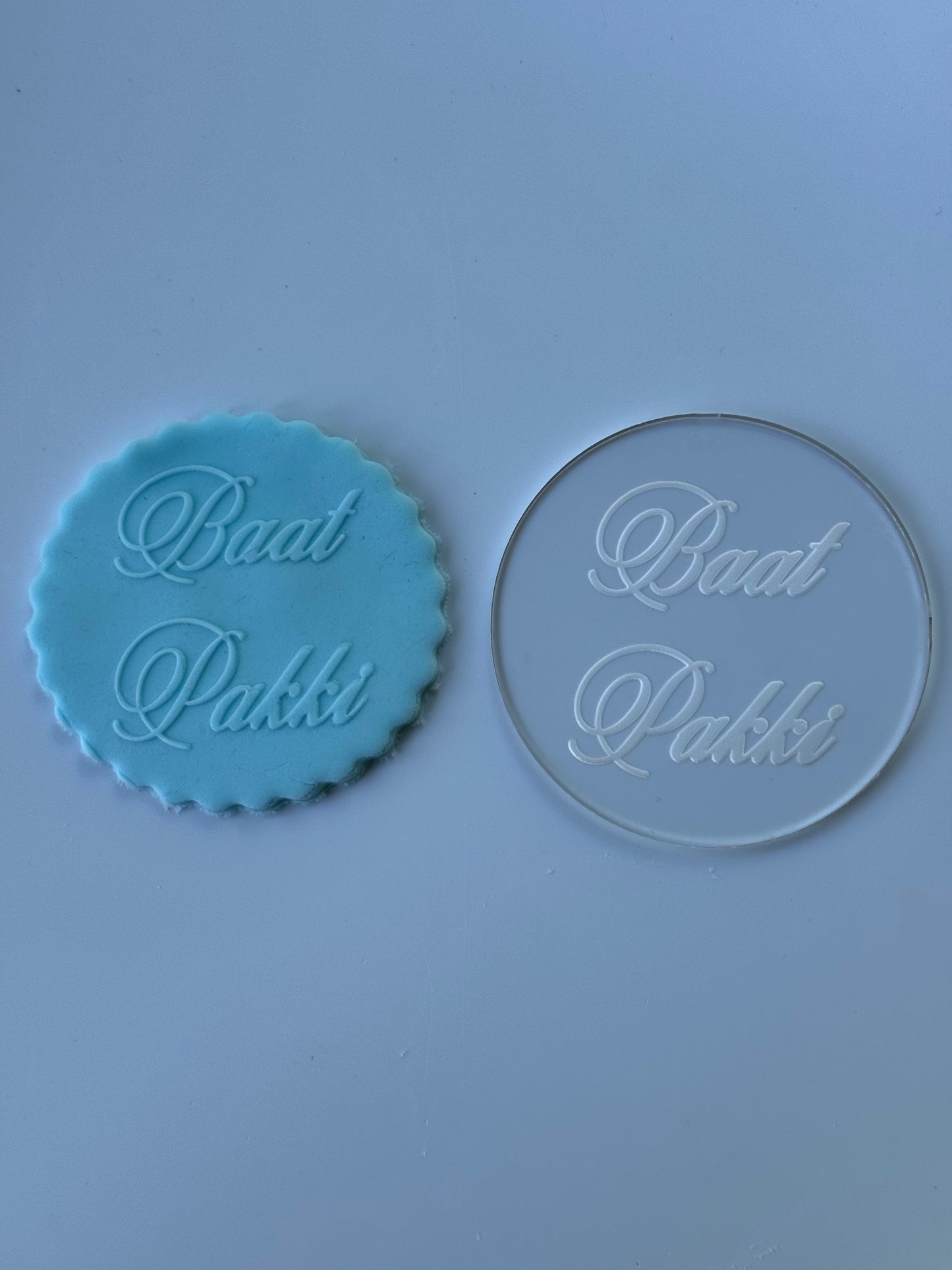 Baat Pakki deboss disc