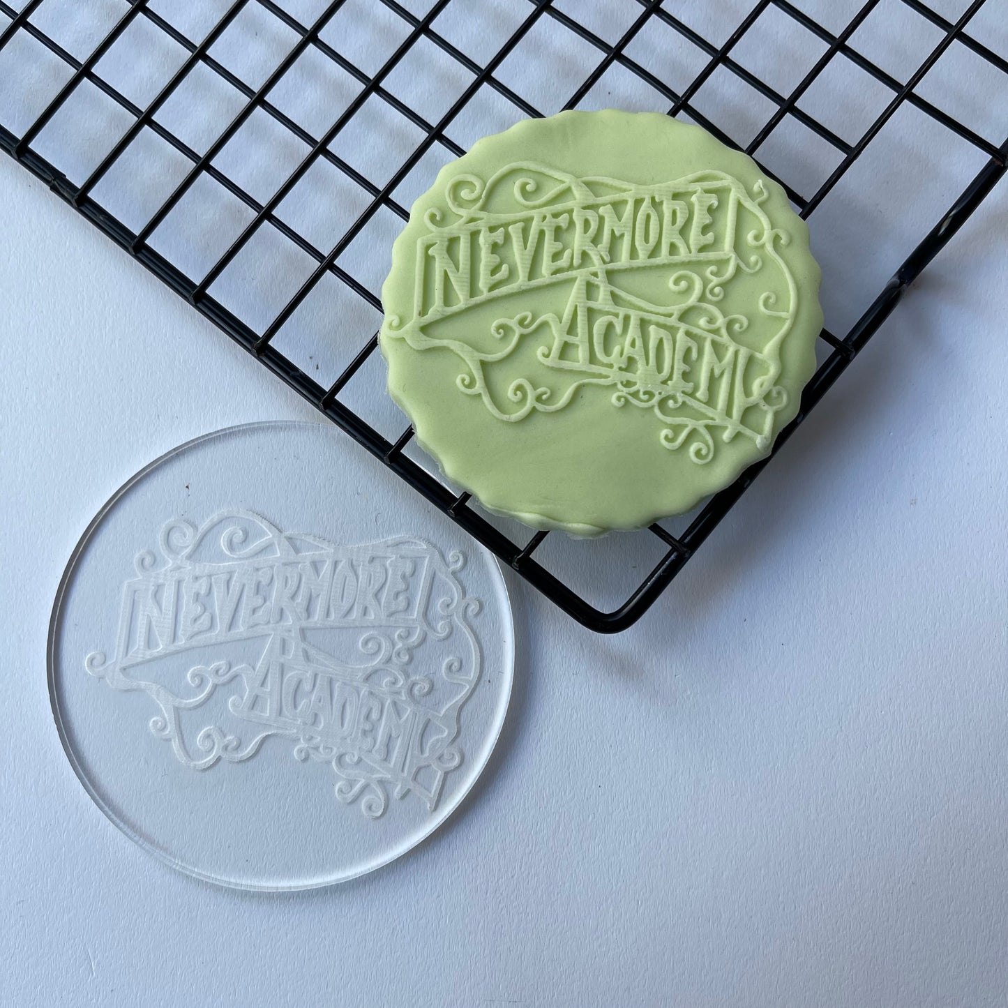 Wednesday Addams - Family Addams - nevermore academy - deboss MEG cookie cutters