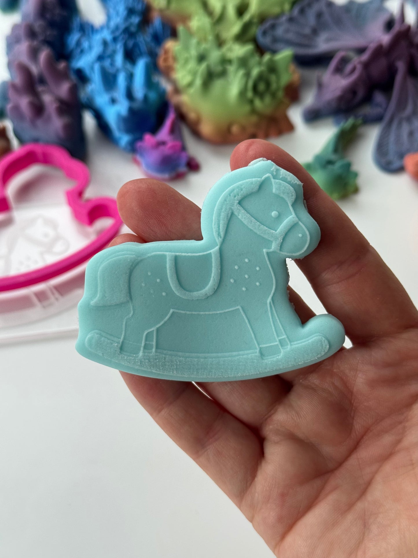 rocking Horse debossing + cutter
