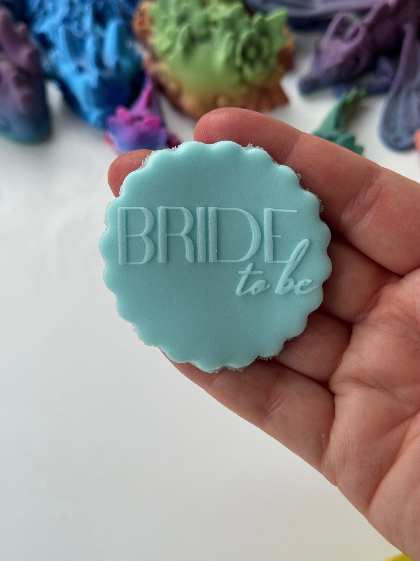 minie Bride to be Wedding deboss