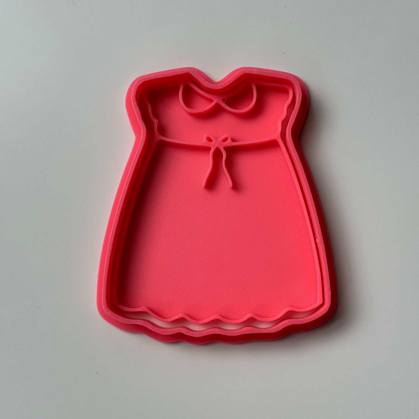 Girl dress stamp and cutter