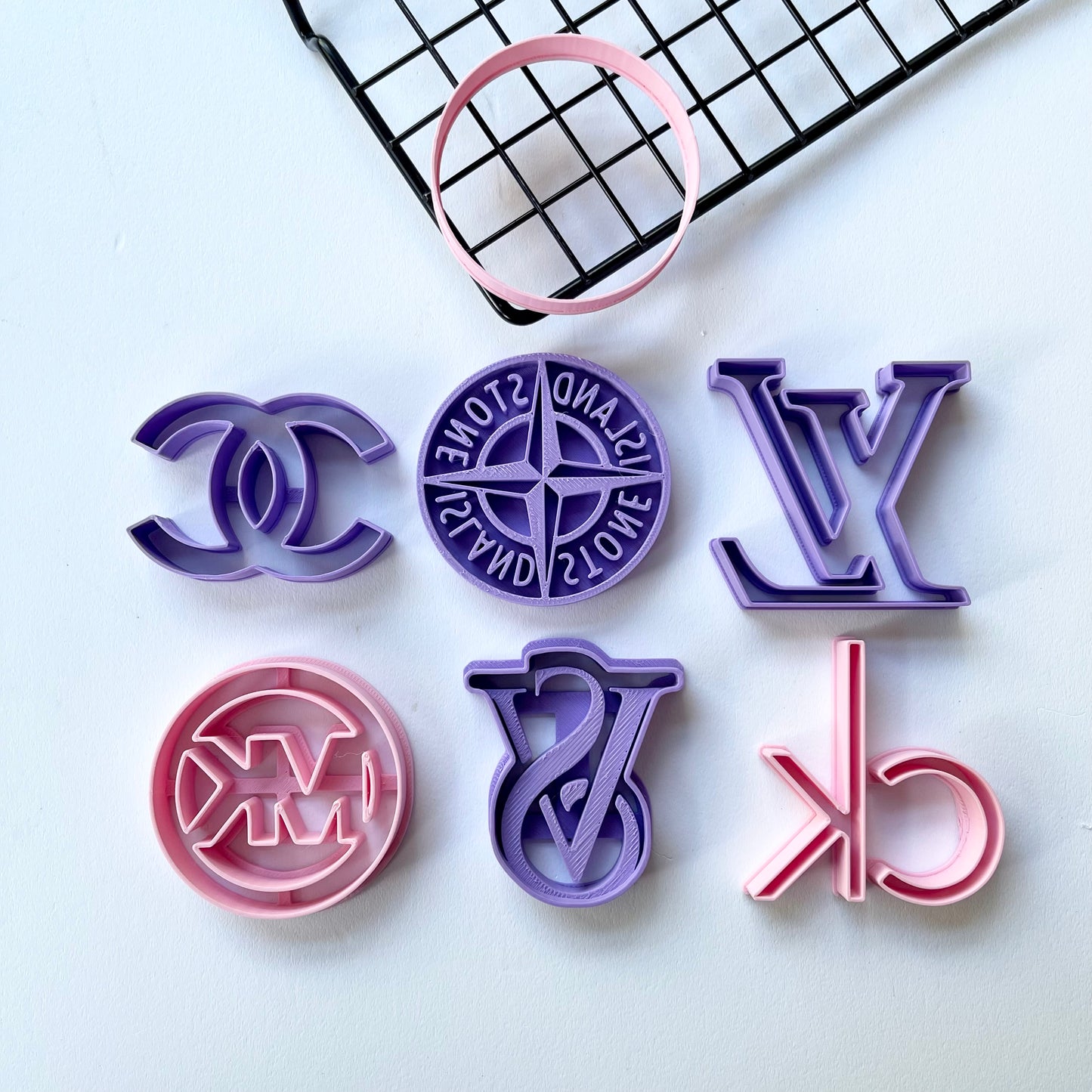 6 Famous Brand set - Cookie cutter MEG cookie cutters