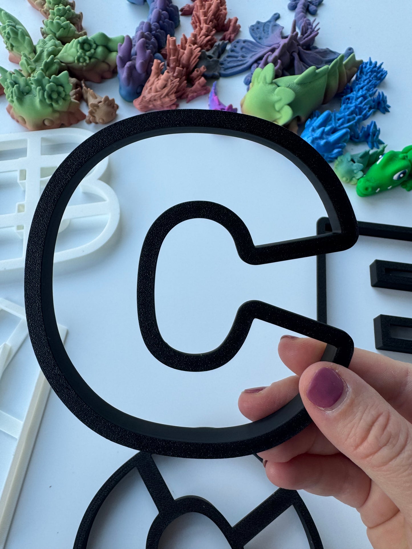 Plain letters Alphabet- cookie cutter