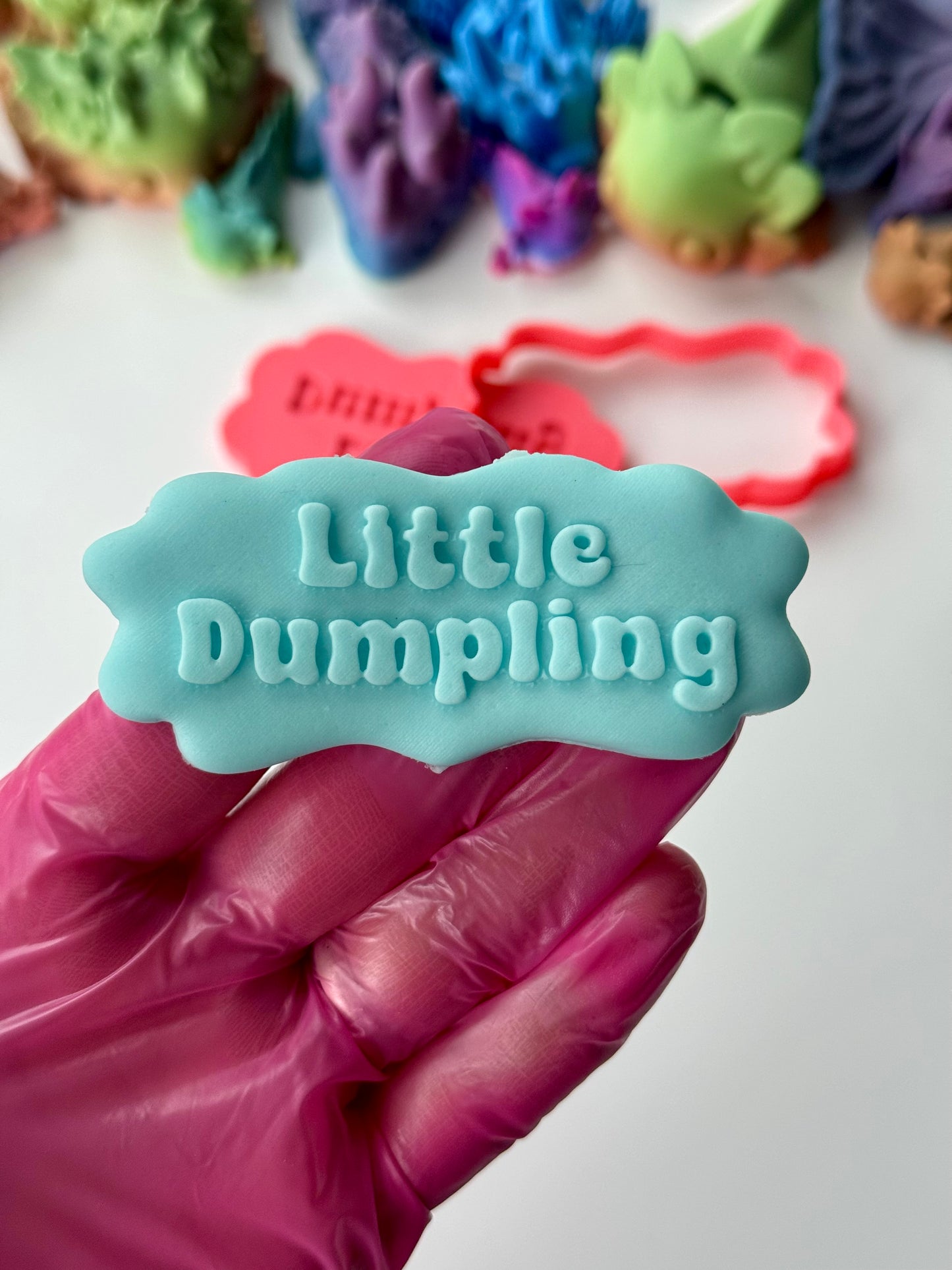 Little Dumpling 3D Deboss and cutter
