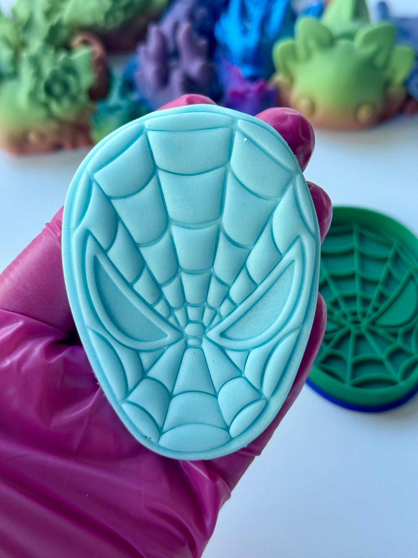 Spiderman Cookie Cutter + stamp / 1
