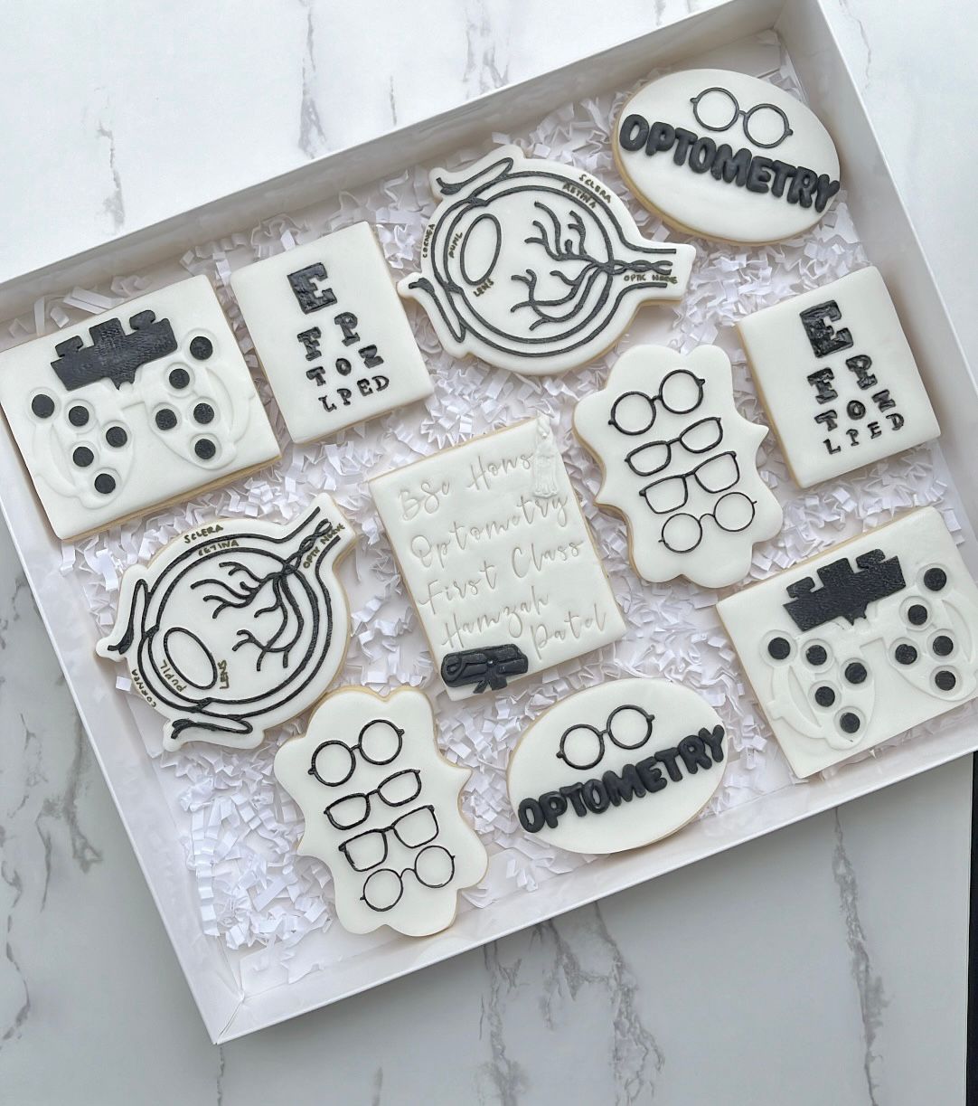 Eye - Opticians - deboss and matching cutter