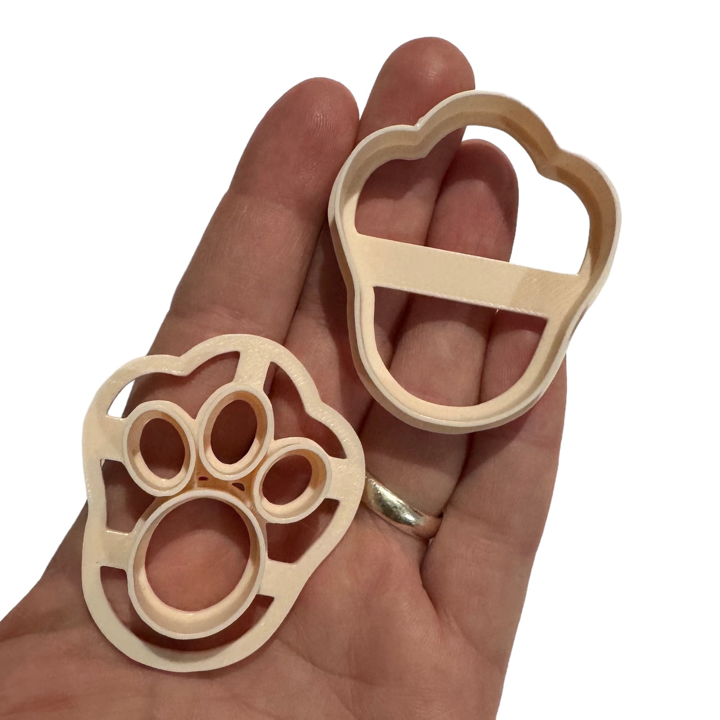 Bunny paw stamp + cutter - easter