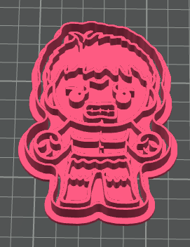 Hulk Stamp + Matching Cutter - super hero