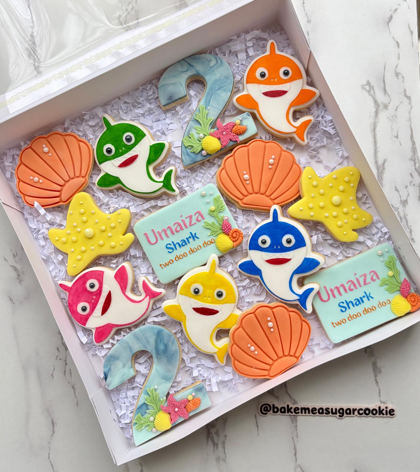 Baby shark cutter + 3D Deboss MS1034