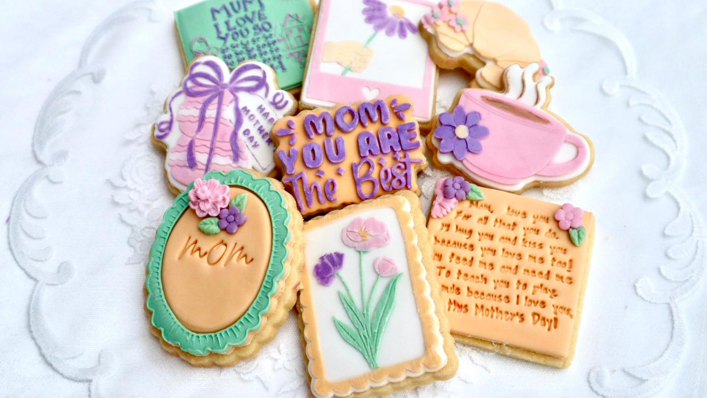 Mother’s Day - mum I love you so much - deboss