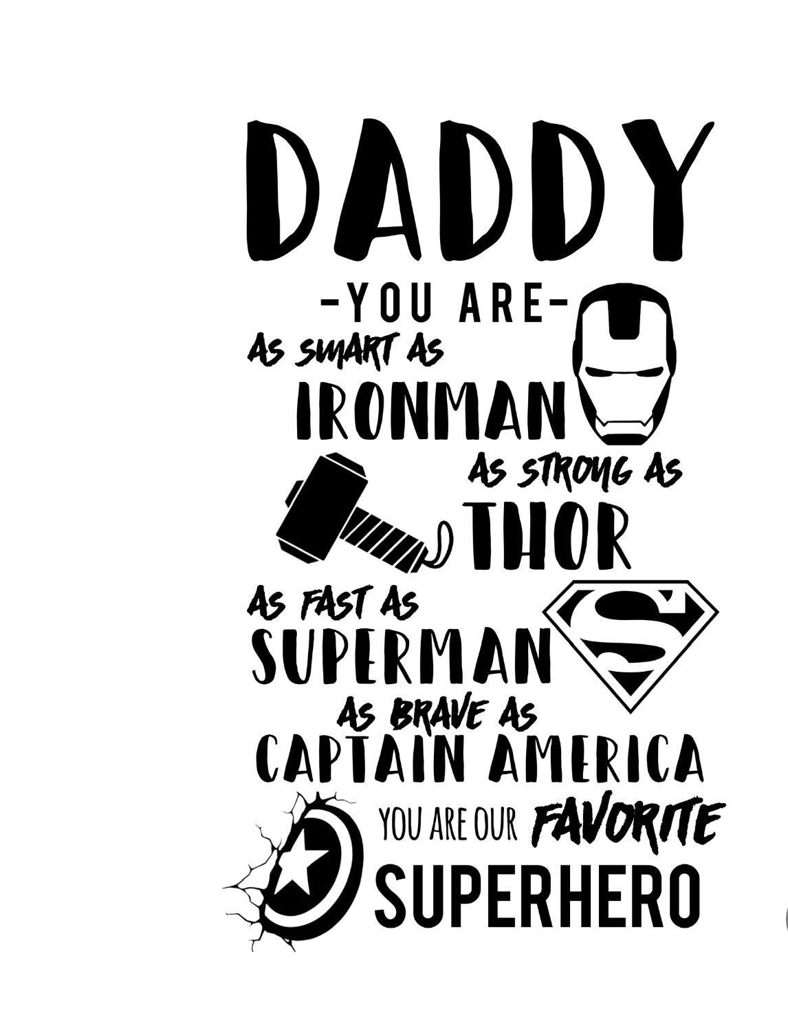 Father’s Day - Debossing - Super hero MEG cookie cutters