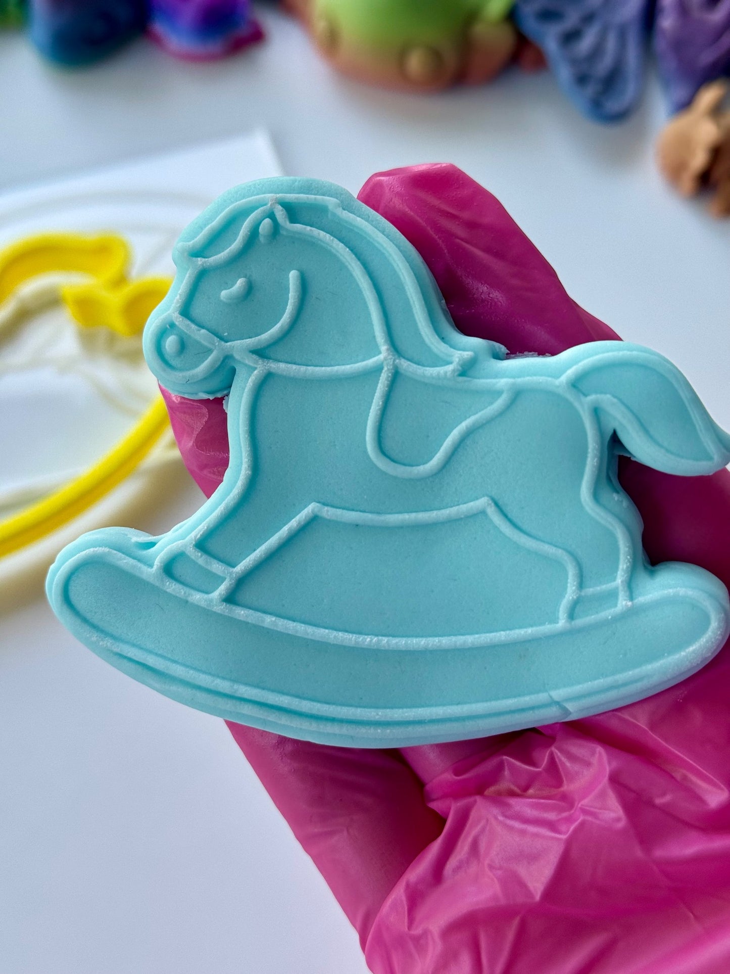 Rocking Horse Deboss and cutter