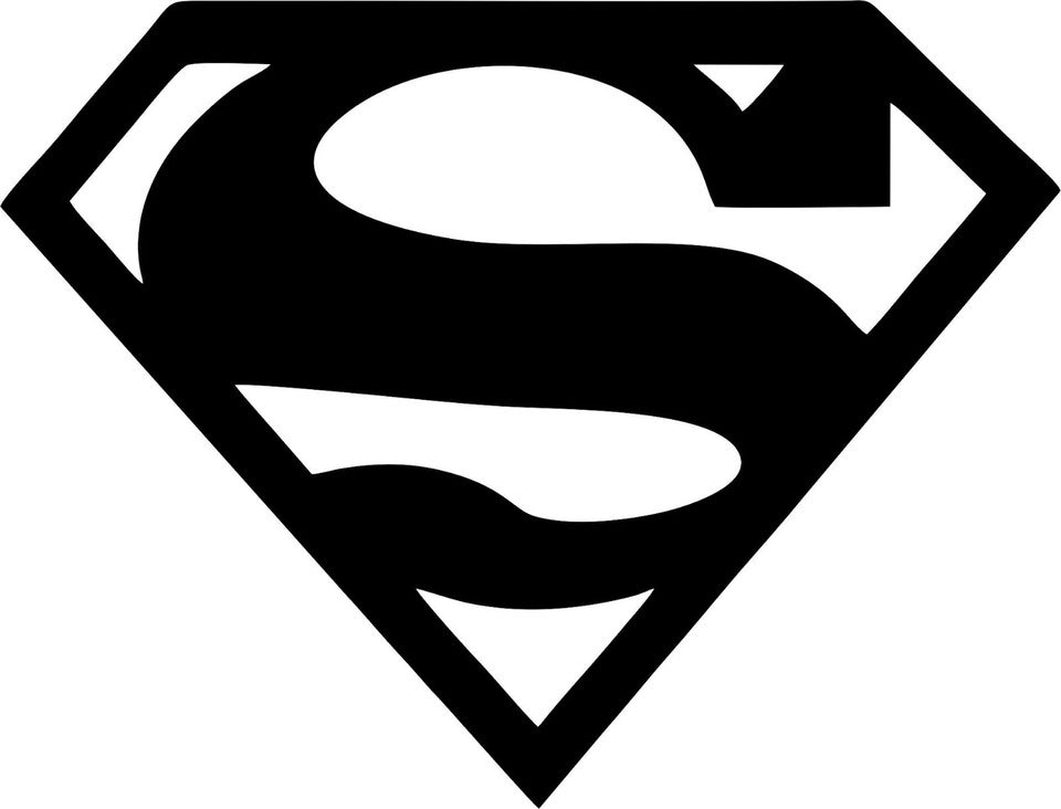 Superman 3D Deboss & Matching Cookie Cutter - super hero