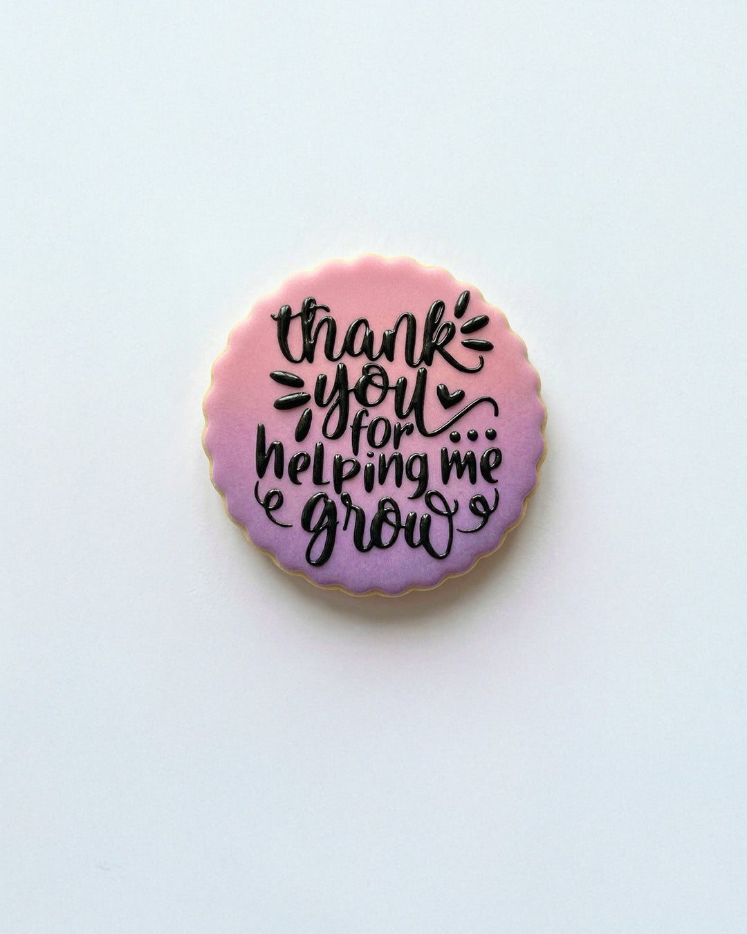 Teacher collection Thank you for helping me Grow deboss