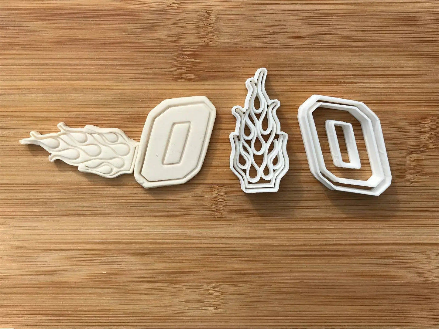 0 Zero Racing Number Cookie Cutter MEG cookie cutters