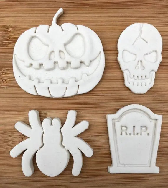 4 pcs Halloween set 4 Cookie Cutter MEG cookie cutters