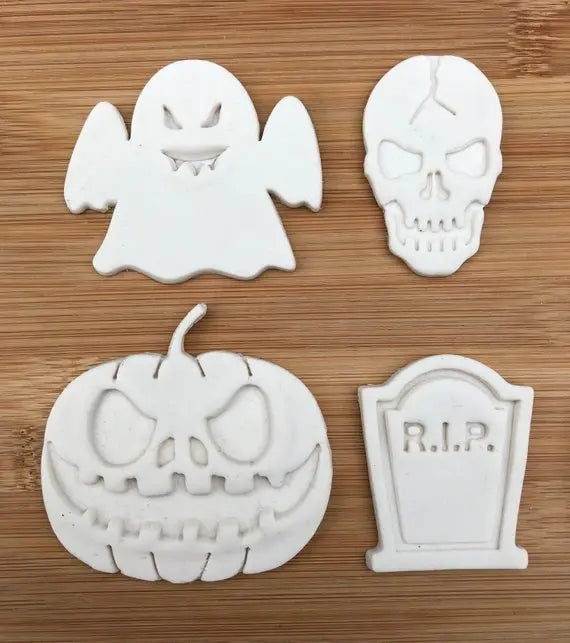 4 pcs Halloween set 7 Cookie Cutter MEG cookie cutters