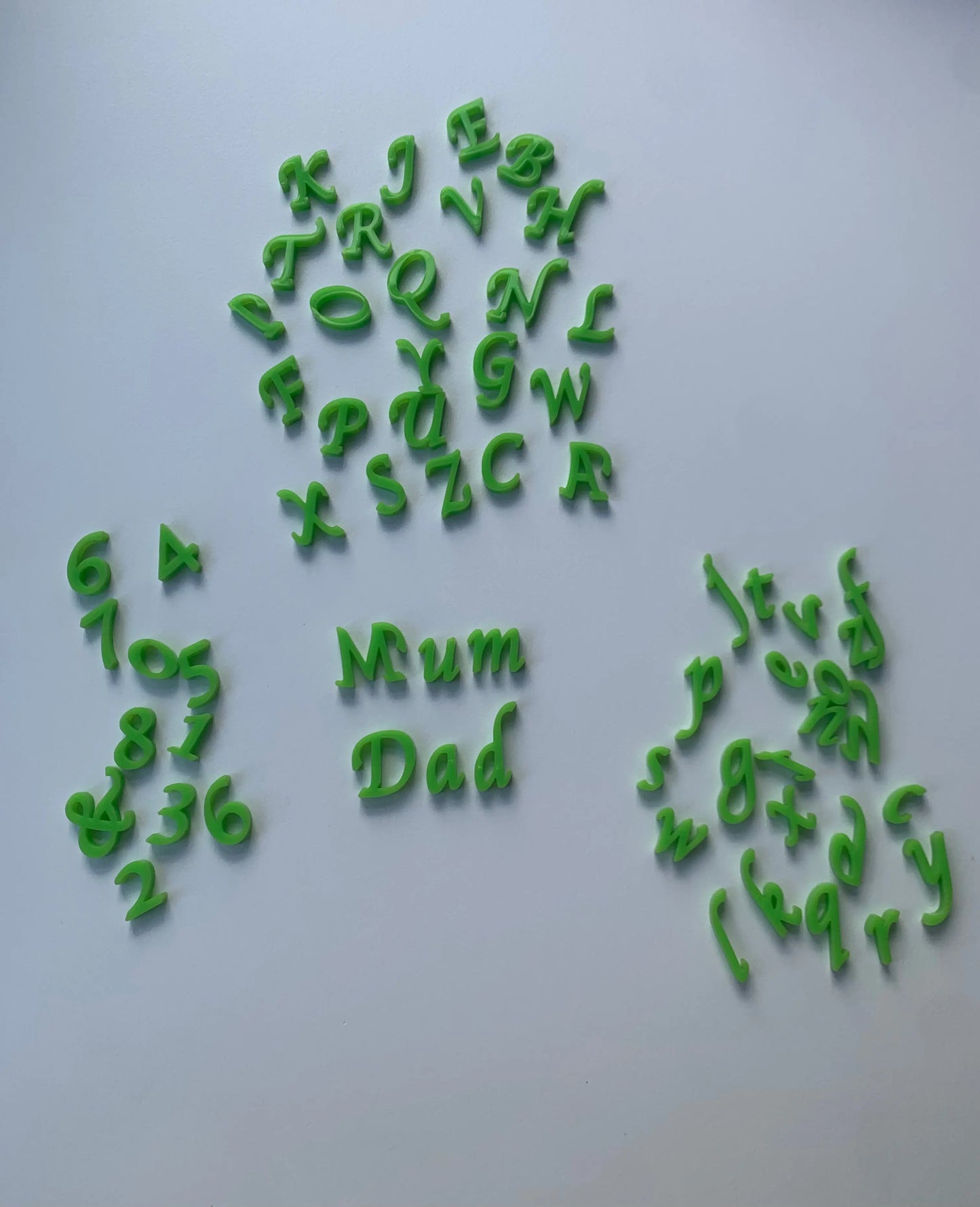 APPLE CHANCERY Alphabet Embossing-Stamp (2) MEG cookie cutters