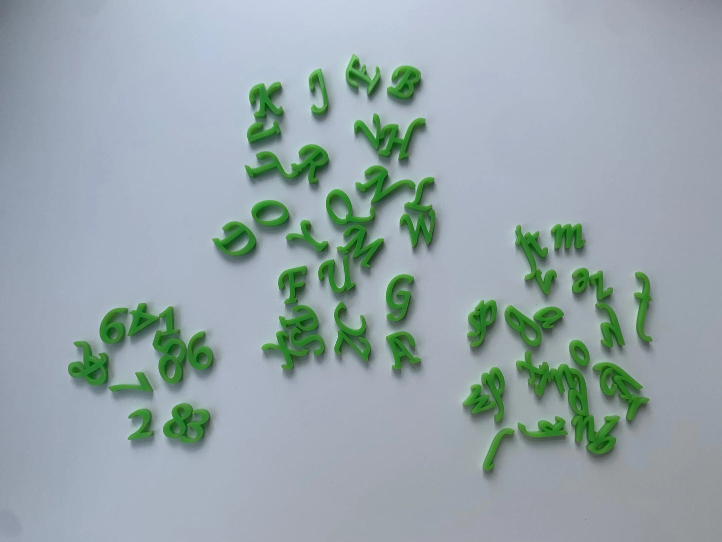 APPLE CHANCERY Alphabet Embossing-Stamp (2) MEG cookie cutters
