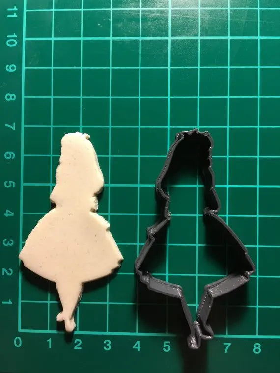 Alice in Wonderland Cookie Cutter (2) MEG cookie cutters