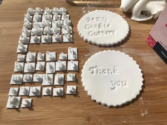 Apple Chancery Alphabet Embossing-Stamp (1) MEG cookie cutters