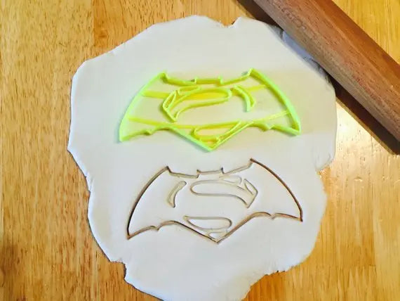 Batman Vs Superman Cookie cutter MEG cookie cutters