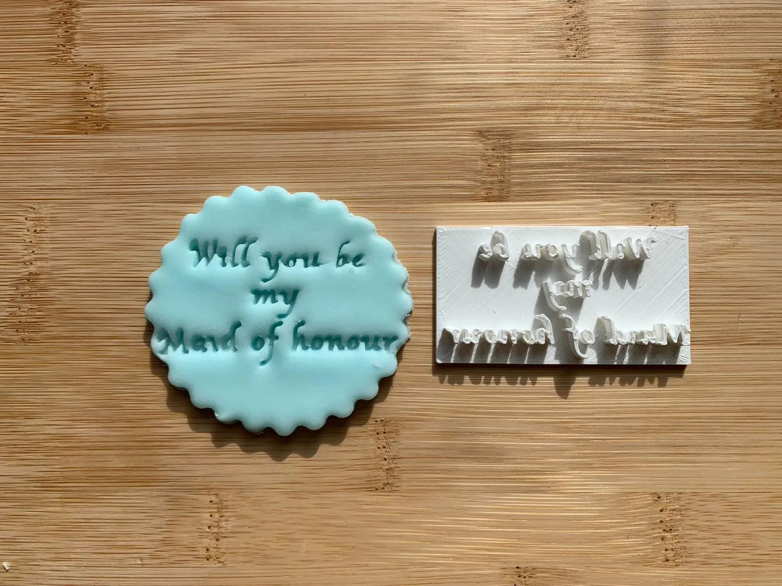 Bride and Groom collection stamps - embossers MEG cookie cutters