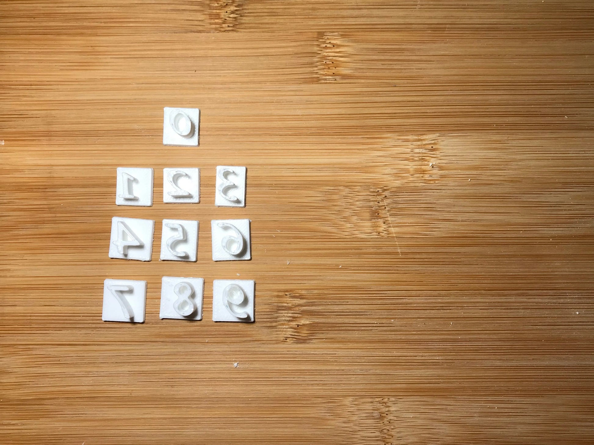 CHAMPION font - Alphabet Embossing-Stamp MEG cookie cutters