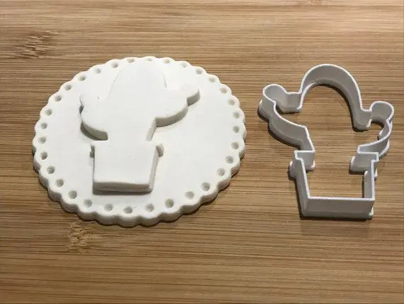 Cactus Plant D2 Cookie cutter MEG cookie cutters