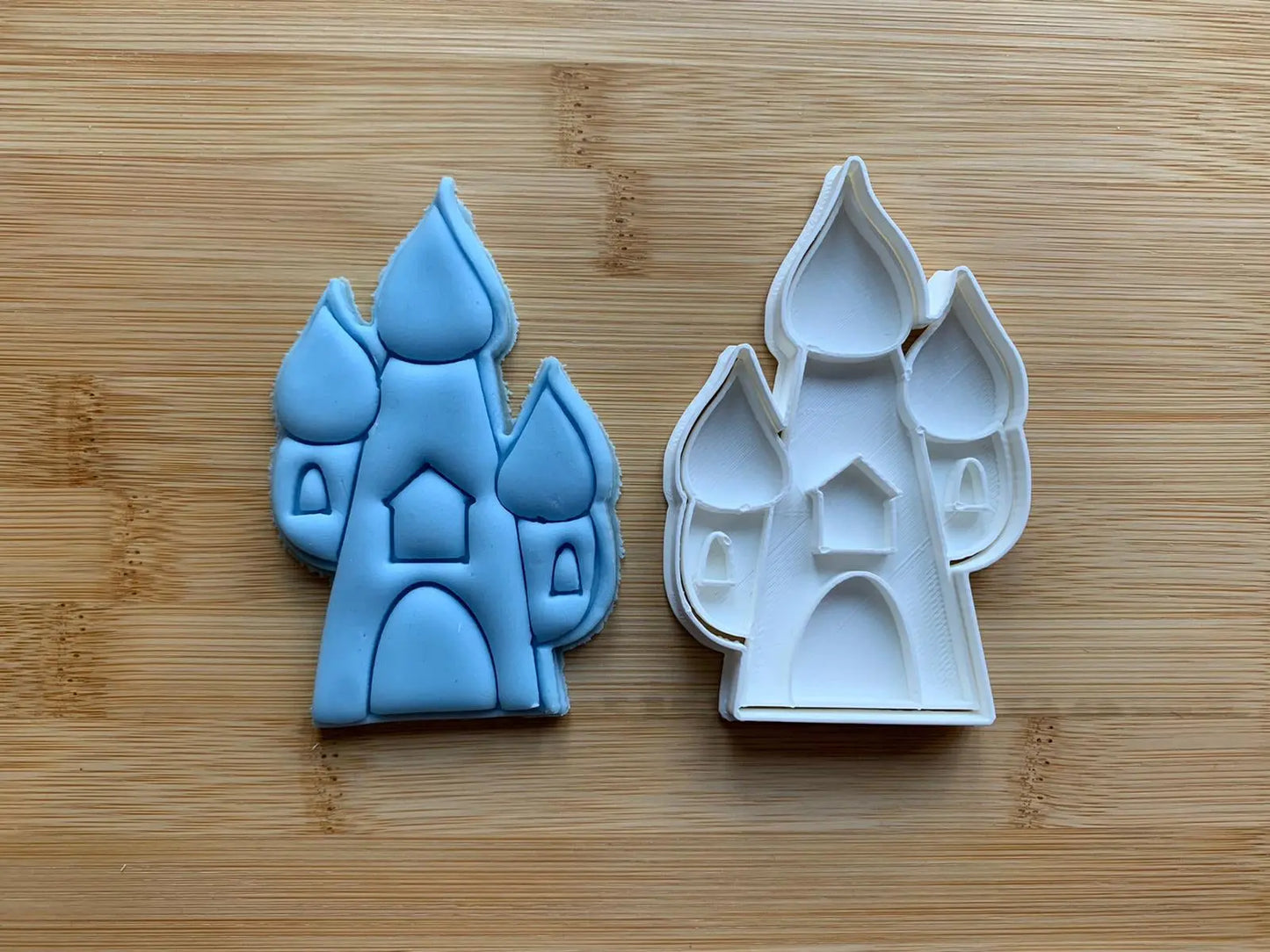 Castle - Paint Your Own - Cookie cutter + Stamp MEG cookie cutters