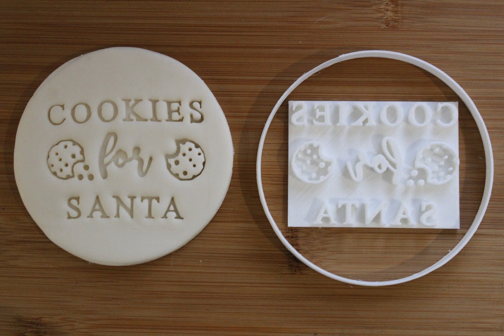 Christmas - Cookies for Santa - Cookie cutter + stamp MEG cookie cutters