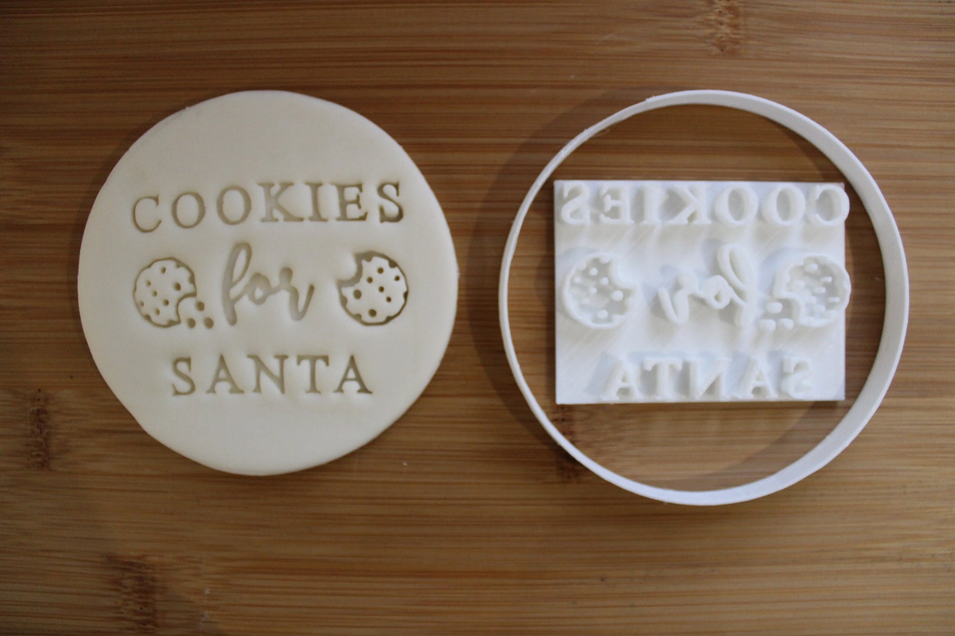 Christmas - Cookies for Santa - Cookie cutter + stamp MEG cookie cutters