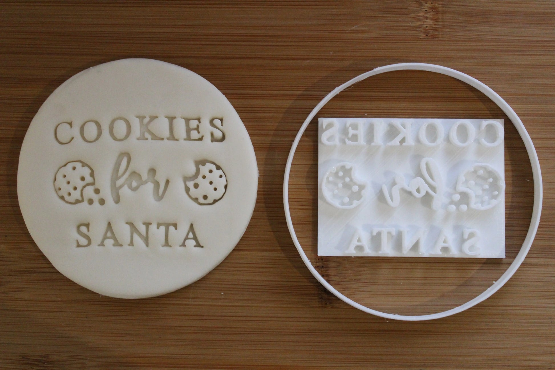 Christmas - Cookies for Santa - Cookie cutter + stamp MEG cookie cutters