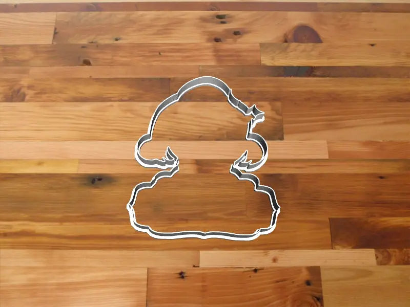 Christmas Girl and banner Cookie cutter MEG cookie cutters