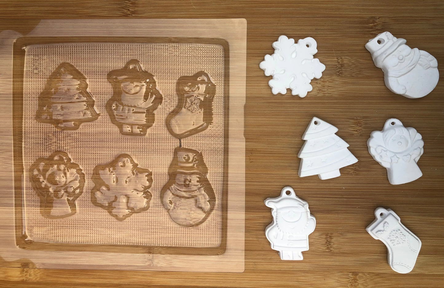 Christmas chocolate mould - 6 shapes Christmas MEG cookie cutters