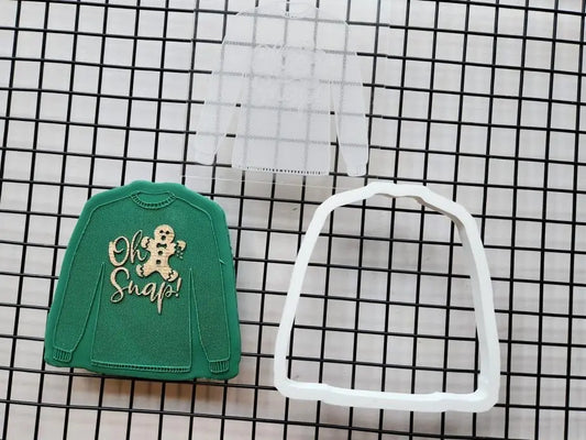 Christmas jumper (5) - cutters + debossing MEG cookie cutters