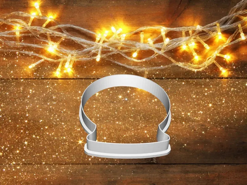 Christmas snow globe Cookie cutter MEG cookie cutters