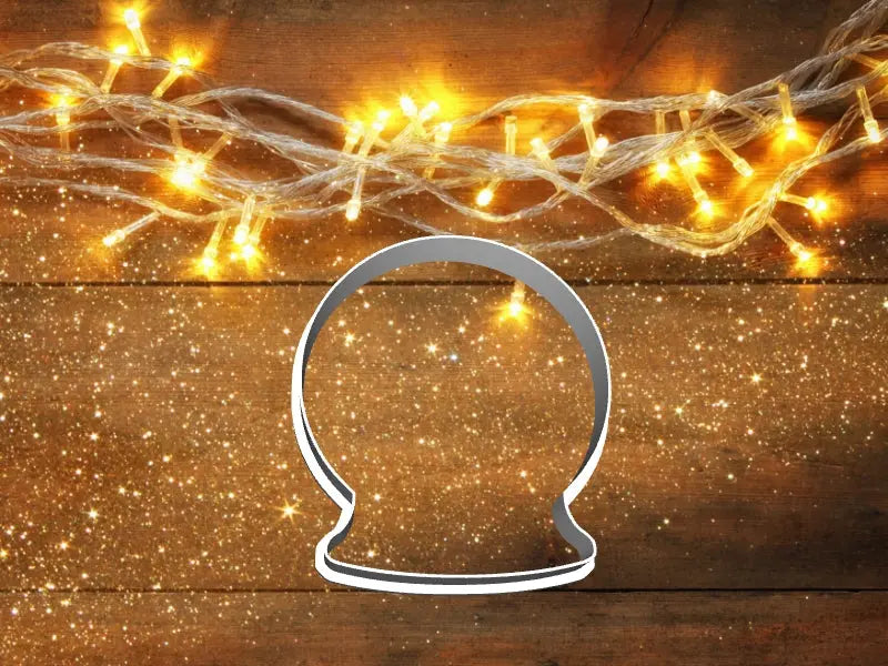 Christmas snow globe Cookie cutter MEG cookie cutters