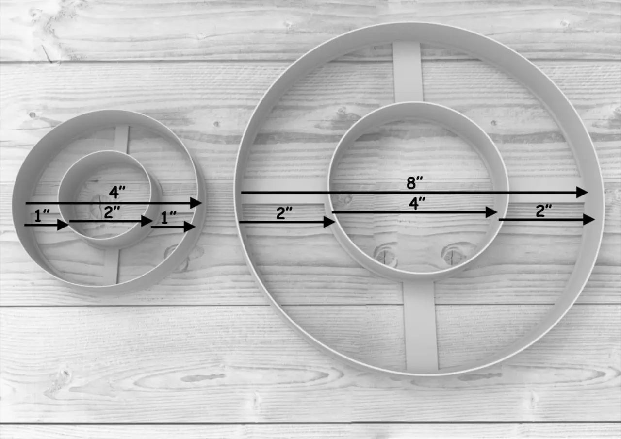 Circle large Giant Cookie Cutter MEG cookie cutters