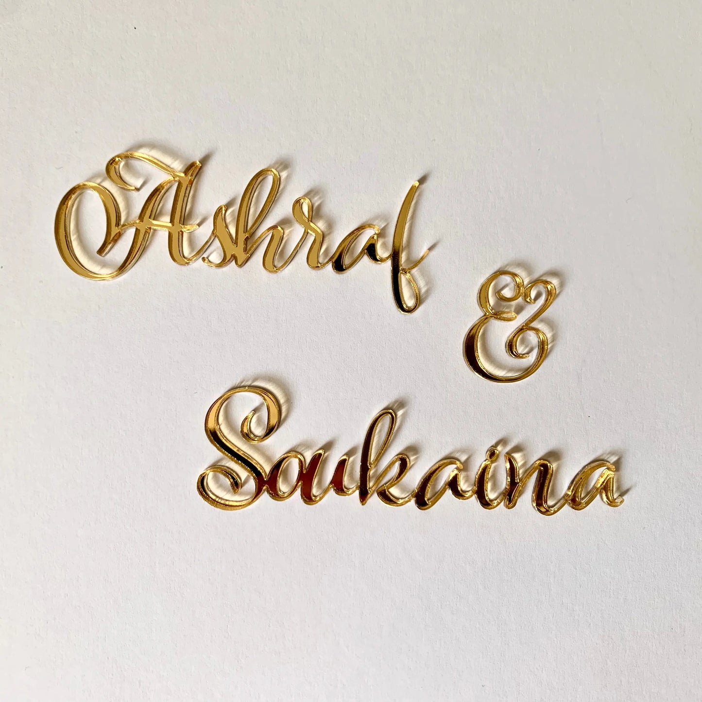 Custom Cake Charm - Personalise MEG cookie cutters