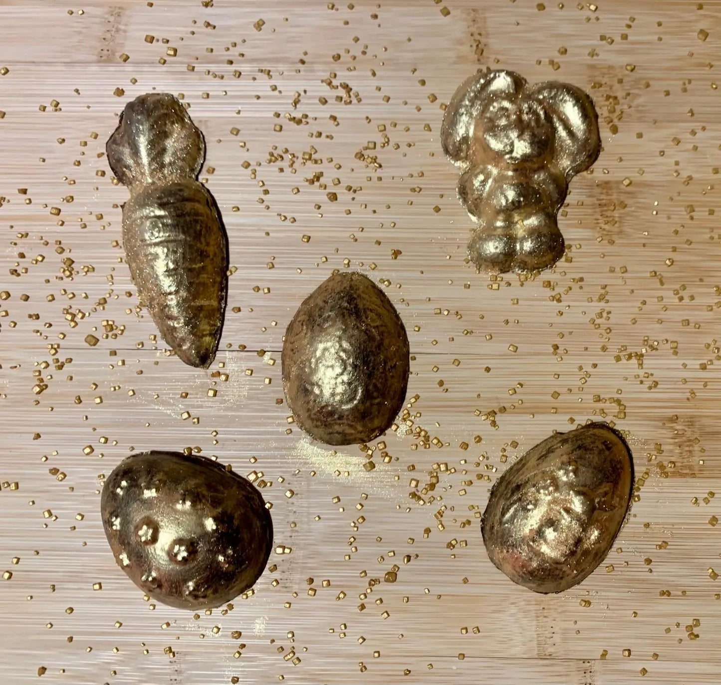 EASTER 5 shapes - chocolate Mould MEG cookie cutters